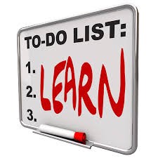 To Do list includes Learn!