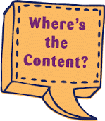 Where's the content?