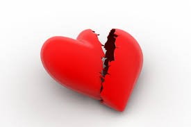 A broken heart.