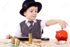 picture of a child putting money in a piggy bank donor relationships