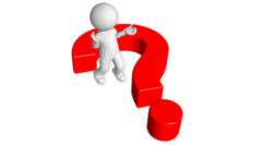 graphic of figure in a question mark important question