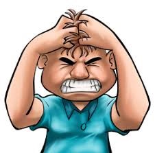 Frustration.