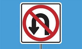 no u-turn