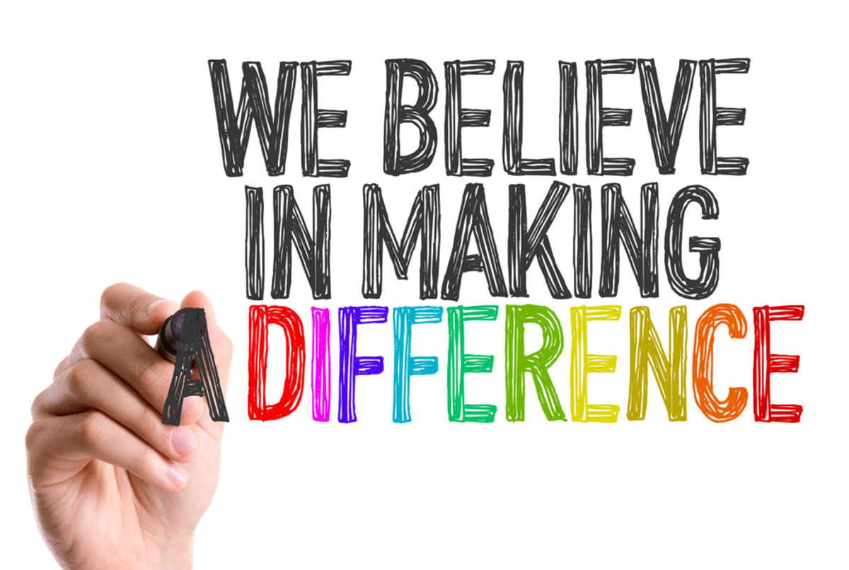 We Believe in Making a Difference