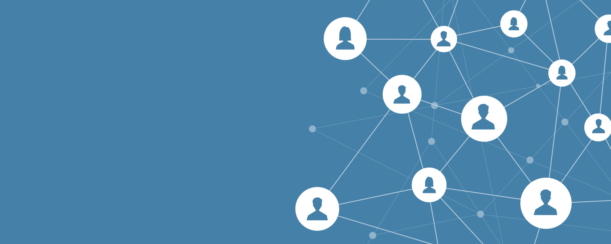 An image of a major gifts caseload or communication network [What Dunbar’s Number Has in Common With Your Major Gifts Caseload]